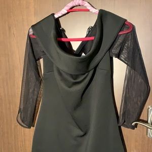 Blck Calvin Klein Off shoulder dress